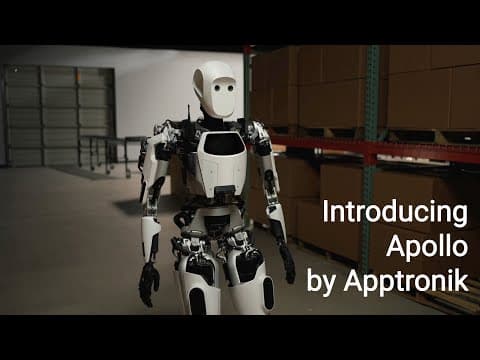 Introducing the Apollo Humanoid Robot by Apptronik