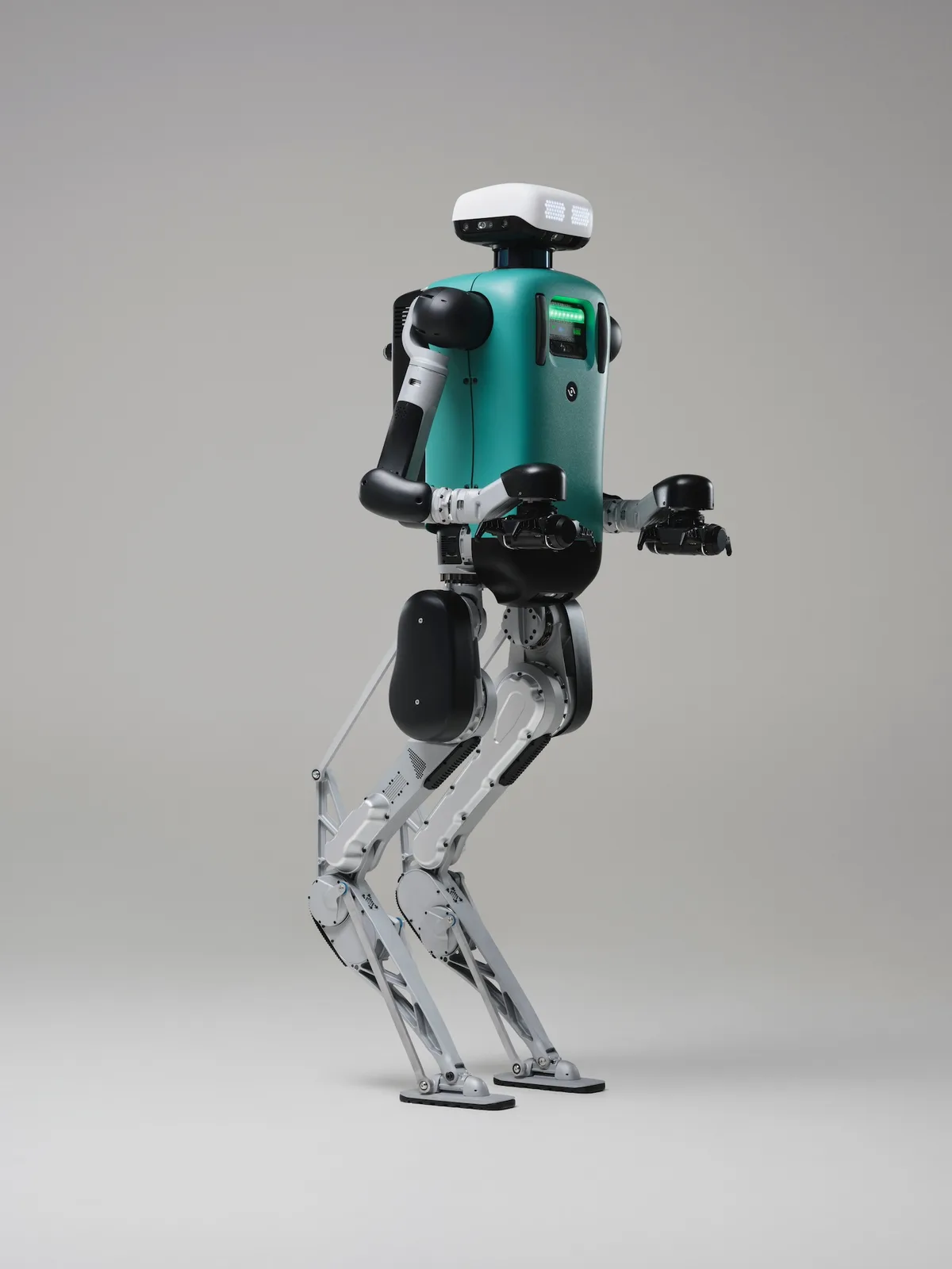 Digit humanoid robot in a walking stance