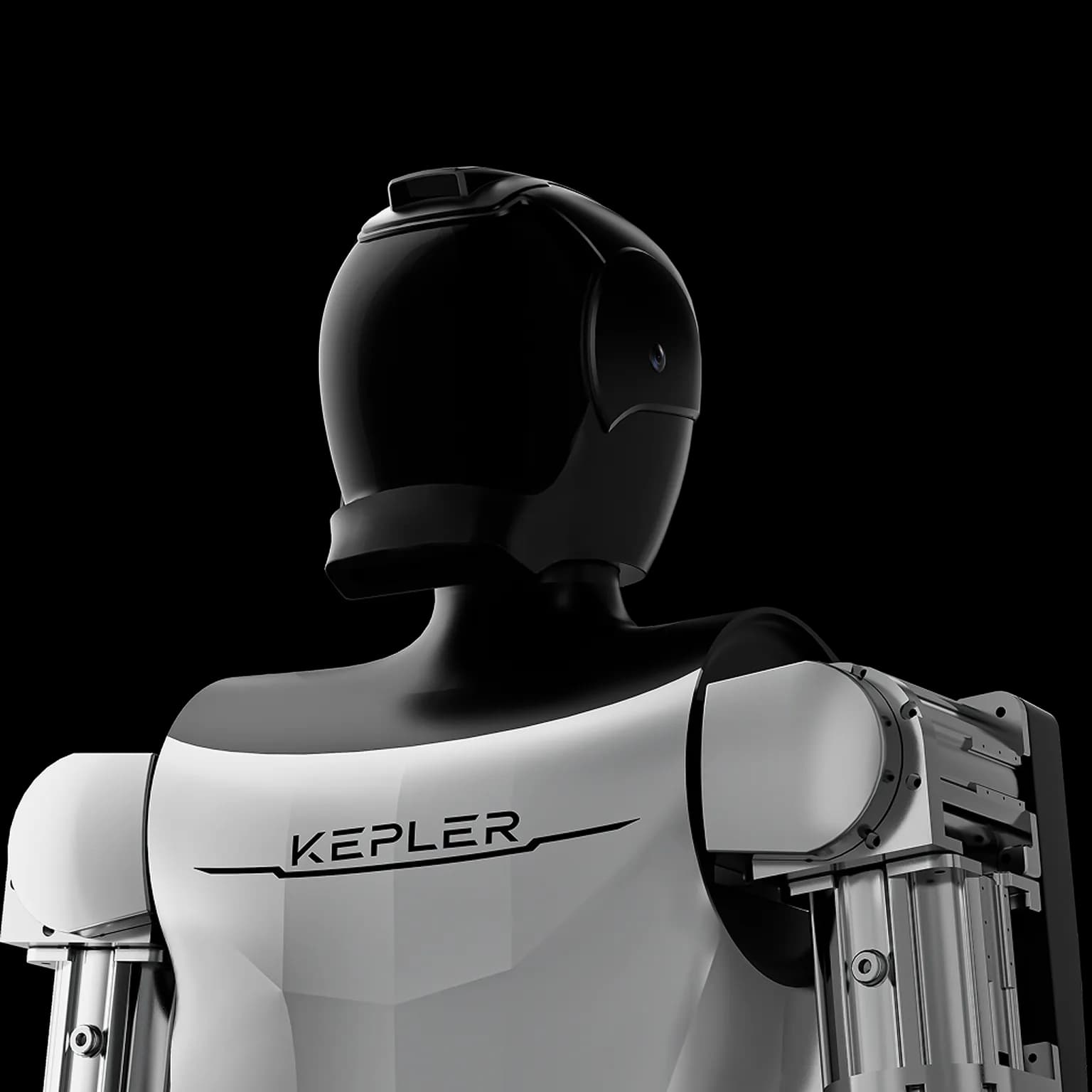 Kepler K2 humanoid robot, rear three-quarter view
