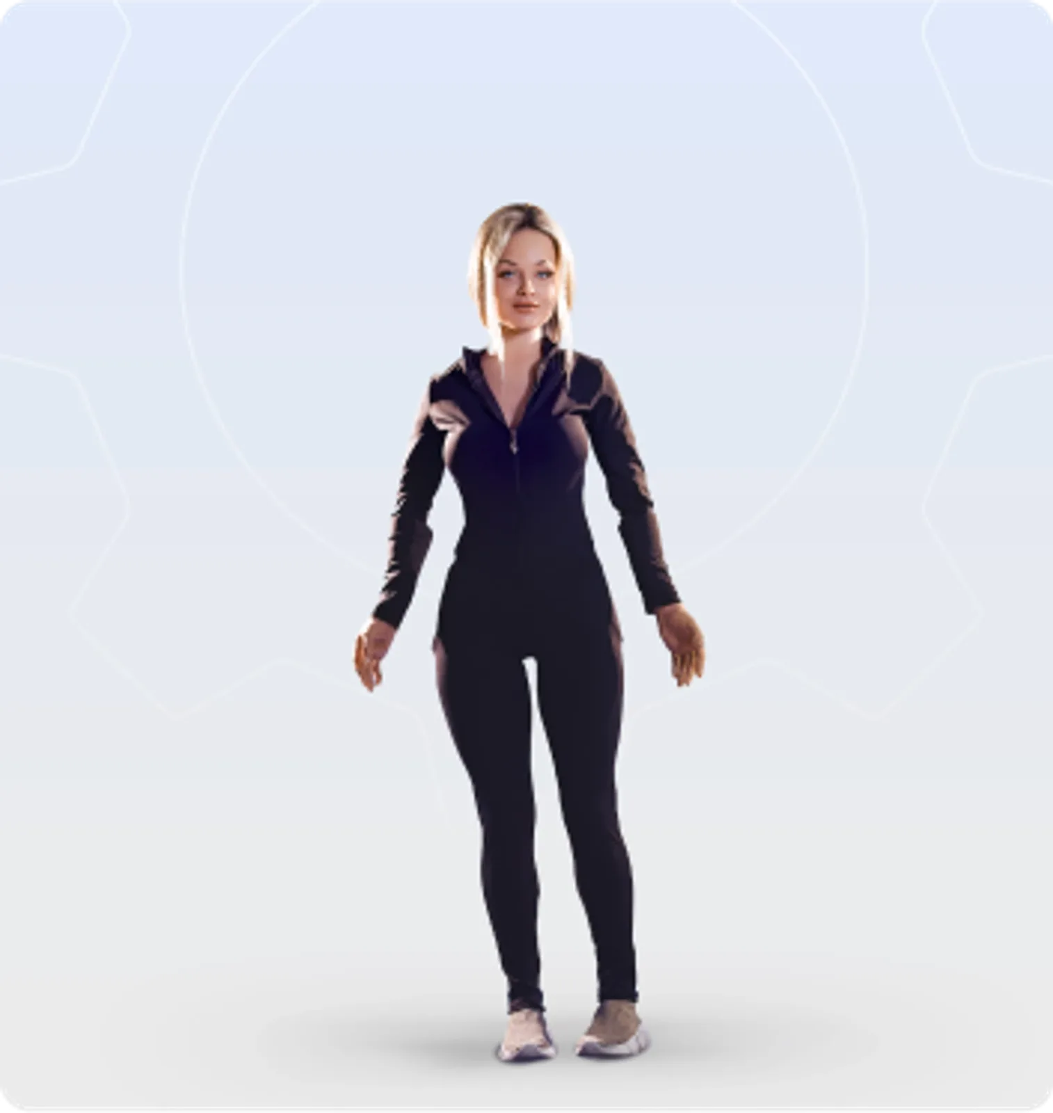 Realbotix Aria humanoid robot, full body