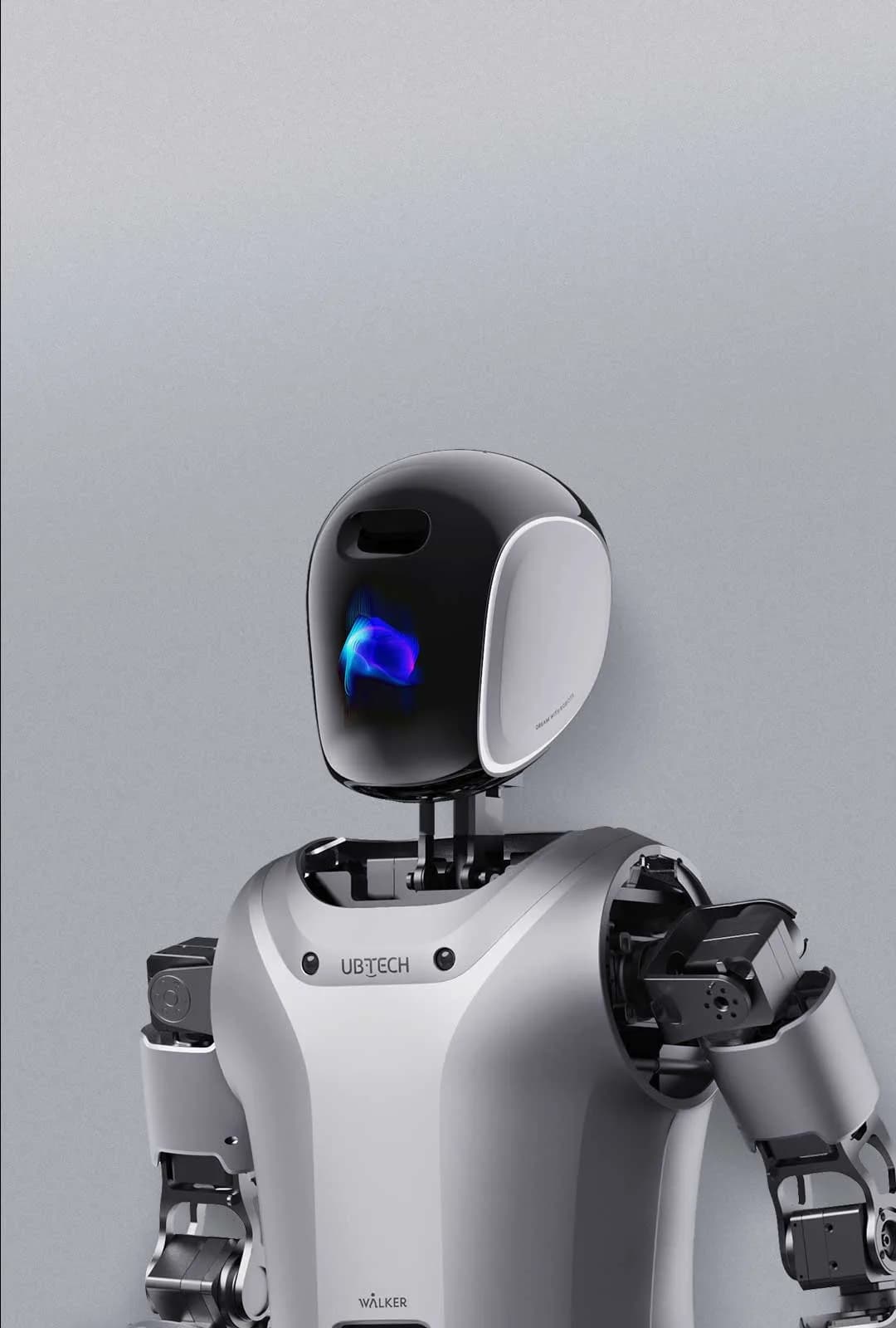 UBTECH UWORLD U1 humanoid robot, head and torso