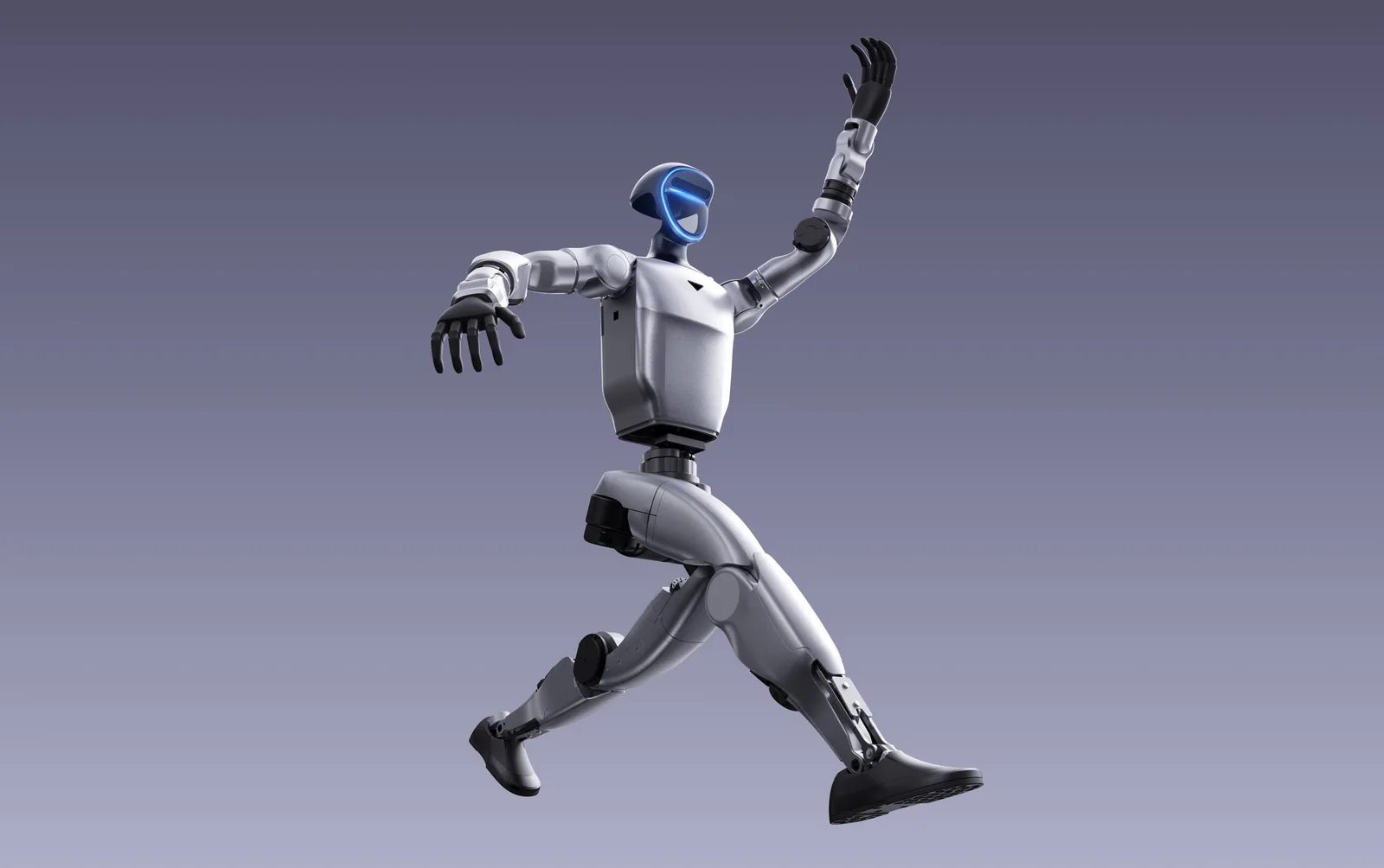 Unitree G1 humanoid robot running